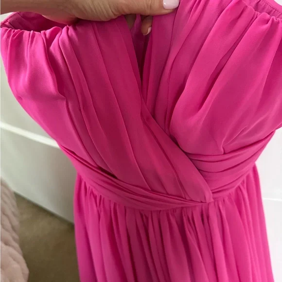 Michael Costello Fuchsia Mini Dress - Picture 2 of 7